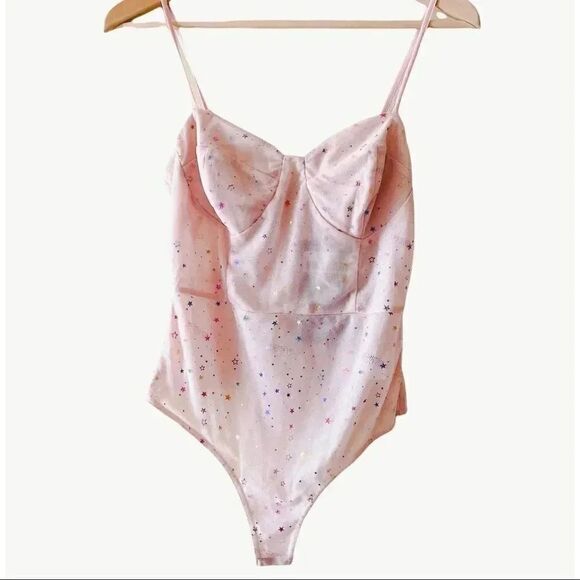 NWT Lelis Collection
Star Spaghetti Strap Bodysuit SZ S - Picture 5 of 10